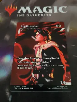 Mtg. Squall Leonhart. Showcase. Final Fantasy. Pack Fresh - Image 1