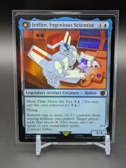 JETFIRE, INGENIOUS SCIENTIST 3 - Universes Beyond: Transformers Mythic Foil LP - - Image 1