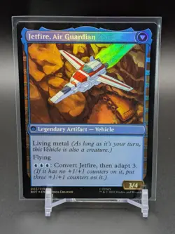 JETFIRE, INGENIOUS SCIENTIST 3 - Universes Beyond: Transformers Mythic Foil LP - - Image 2