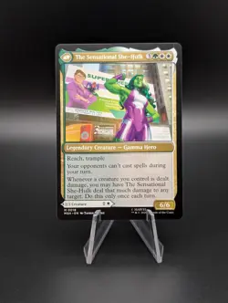 Magic The Gathering Marvel Super Heroes Sensational She-Hulk M 0018 Non-Foil ENG - Image 1