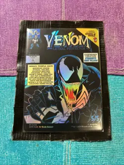 Eddie Brock/ Venom, Lethal Pro Borderlss FOIL 0233 NM MtG Magic Marvel SpiderMan - Image 3