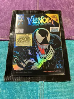 Eddie Brock/ Venom, Lethal Pro Borderlss FOIL 0233 NM MtG Magic Marvel SpiderMan - Image 4