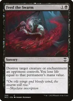 MTG Feed the Swarm ** New Capenna Commander ** English - Image 1