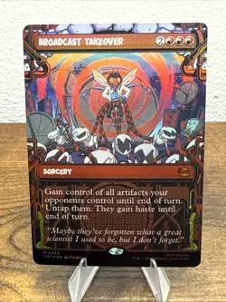 Broadcast Takeover (Showcase) Teenage Mutant Ninja Turtles Foil - Image 1