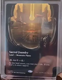 Sacred Foundry (Borderless) Edge of Eternities MTG Regular Near Mint - Image 3