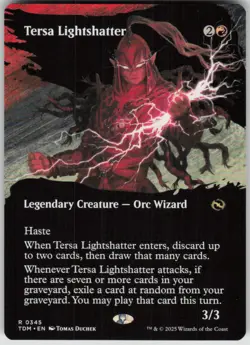 MTG Tersa Lightshatter Borderless NM Tarkir: Dragonstorm Magic 345 - Image 1