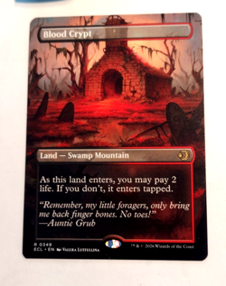 Blood Crypt (Borderless) - Lorwyn Eclipsed (ECL) - EN - R 0349 - Image 1