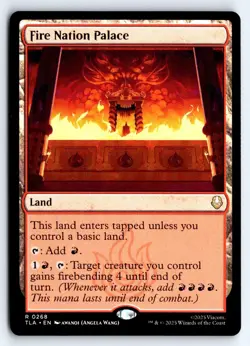 Fire Nation Palace 268 Rare Avatar: The Last Airbender Magic: The Gathering NM - Image 1