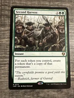 Second Harvest 213 MTG Innistrad Remastered Rare NP - Image 1