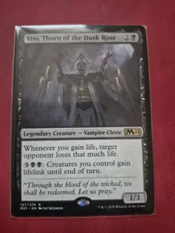 MTG Magic the Gathering Vito, Thorn of the Dusk Rose Core Set 2021 Regular Card - Image 2