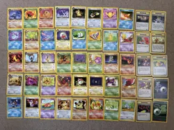 Pokemon Team Rocket WOTC Bundle - No Duplicates - Rare/Common/Uncommon 50 Cards - Image 1