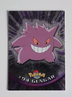 Pokemon Topps 1999 Gengar Holo Foil Pokemon Card #94 - Series 1 Blue Logo - Image 1
