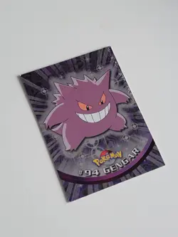 Pokemon Topps 1999 Gengar Holo Foil Pokemon Card #94 - Series 1 Blue Logo - Image 4