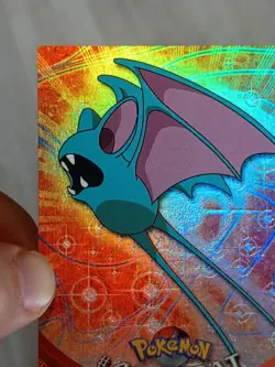 Zubat #41 Rainbow Pokeball Foil Topps Pokemon Card - Image 2