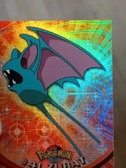 Zubat #41 Rainbow Pokeball Foil Topps Pokemon Card - Image 3