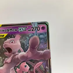 Mewtwo & Mew GX 71/236 SM-Unified Minds Holo Ultra Rare Pokemon Card LP - Image 3