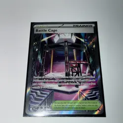 Pokemon TCG Holo Ultra Rare Full Art Battle Cage 116/094 - Image 1