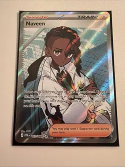 Naveen 112/088 Perfect Order Full Art Ultra Rare Pokemon Trainer Supporter NM-MT - Image 1