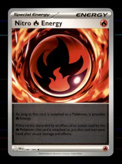 Nitro R Energy 086/086 Rare Chaos Rising Pokemon Reverse Holo Near Mint - Image 1