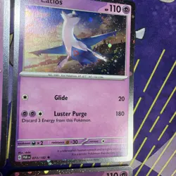 4x Latios - 073/182 - Cosmos Holo - Promo - Paradox Rift - Pokemon Card - Swirl - Image 3