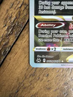 Pokemon Leafeon VSTAR GG35/GG70 Holo Near Mint Crown Zenith: Galarian Gallery 🔥 - Image 5