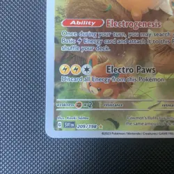 Pawmot 209/198 SCARLET AND VIOLET ENGLISH pokemon card NM - Image 5