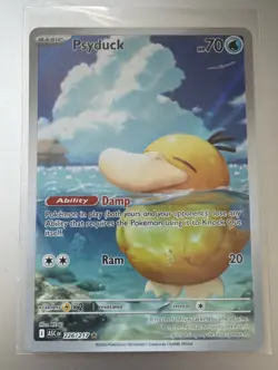 Pokemon Ascended Heroes TCG Psyduck 226/217 Card Illustration Rare - M/NM Cond. - Image 1