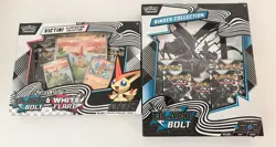 Pokemon Victini Illustration Box and Black Bold Binder Collection - Image 1