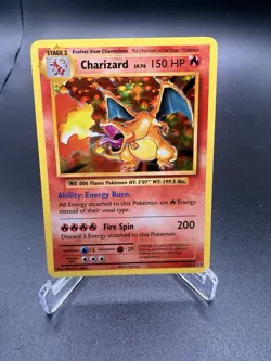 2016 Pokemon XY Evolutions Charizard Holo #11/108 - LP+/NM- - Image 1