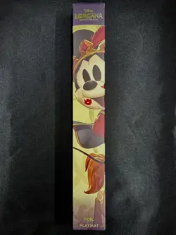 Disney Lorcana Park Exclusive - Iconic Mickey & Minnie Foil Playmat Sealed !! - Image 1
