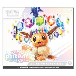 Pokemon TCG Prismatic Evolutions ETB Elite Trainer Box Factory Sealed - Image 2