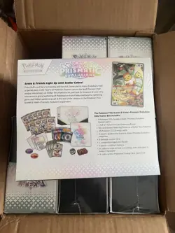 Pokemon TCG Scarlet & Violet Prismatic Evolutions Elite Trainer Box ETB Sealed - Image 2