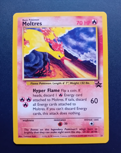 Pokemon Cards: Wizards Black Star Promo: Moltres 21 - Image 1