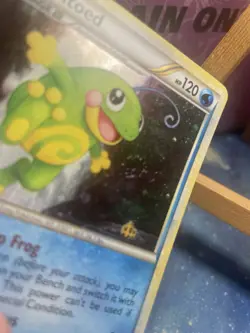 Pokemon TCG Politoed Unleashed 7/95 Cosmos Holo Rare - Double Swirl - - Image 3