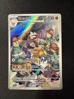 Excadrill 174/162 Temporal Forces Full Art Ultra Rare Holo Pokemon Card NM - Image 1