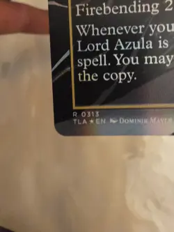 FOIL Fire Lord Azula 313 (Borderless) Avatar The Last Airbender MTG RARE - Image 3