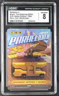 PARHELION II Secret Lair Foil Rare CGC 8 MTG [Nostalgium] - Image 1