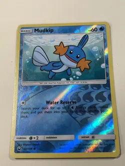 Pokemon TCG Mudkip 32/168 Common Celestial Storm Pokemon Reverse Holo NM/LP - Image 1