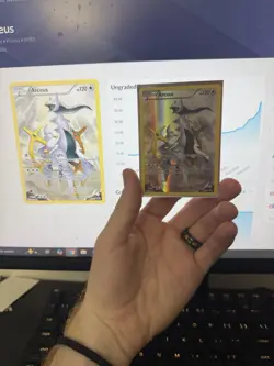 Arceus XY83 Full Art Holo Ultra Rare Pokemon Card Black Star Promo 2015 - Image 3