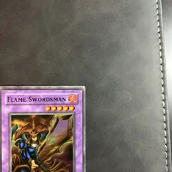 Flame Swordsman LOB-003 Yu-Gi-Oh! Super Rare Unlimited LP Vintage 2002 - Image 4