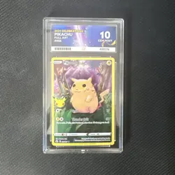 ACE 10 Pikachu 005/025 Celebrations 25th Full Art 2021 Pokemon Card Gem Mint - Image 1