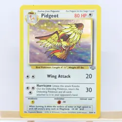 Pidgeot 8/64 Pokemon Card TCG Jungle Rare Holo MP - Image 3
