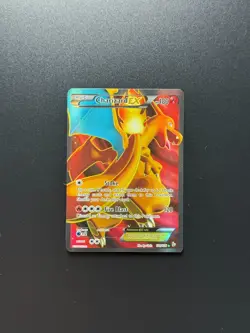 Pokemon TCG Charizard EX 100/106 Flashfire Ultra Rare Full Art Holo 180 HP 2014 - Image 1