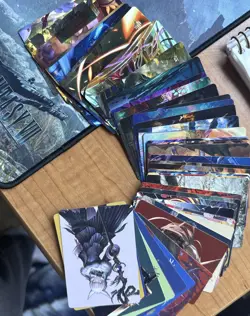 MTG Final Fantasy Art Series - Complete 53 FIN Card Collection, 25/53 stamped - Image 1