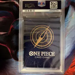 2023 ONE PIECE OP02-PARAMOUNT WAR ALTERNATE ART #062 MONKEY D. LUFFY PSA 10 - Image 2