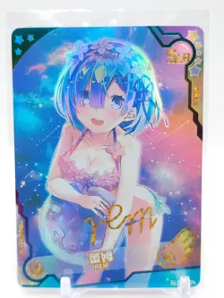 Goddess Story - Anime Waifu Trading Card - Rem - Image 1