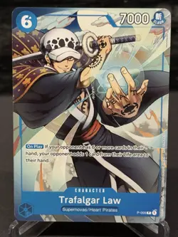 Trafalgar Law (Tournament Pack Vol. 1) (P-009) One Piece Promotion Card LP - Image 1