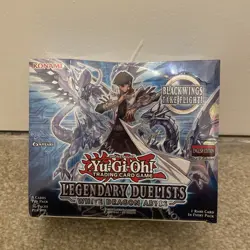 Yu-Gi-Oh! Legendary Duelists White Dragon Abyss Booster Box 1st Edition Sealed - Image 1