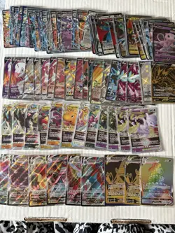 Pokemon Vmax/vstar/EX/V/ Rare Lot of 103 Cards English Holo - Various Sets - Image 1