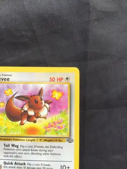 Pokemon Cards: Jungle 1st Edition Common: Eevee 51/64 - Image 3
